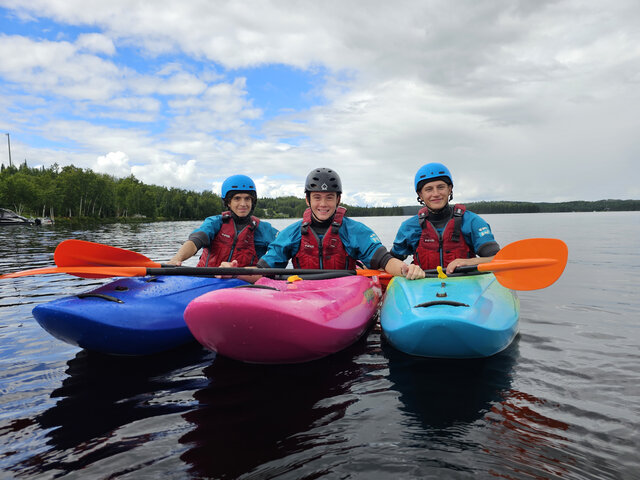 InstitutdeKayakHo'omau_Mauricie_KayakTrio&nbsp;&nbsp;&nbsp;&copy; Institut de Kayak Ho'omau