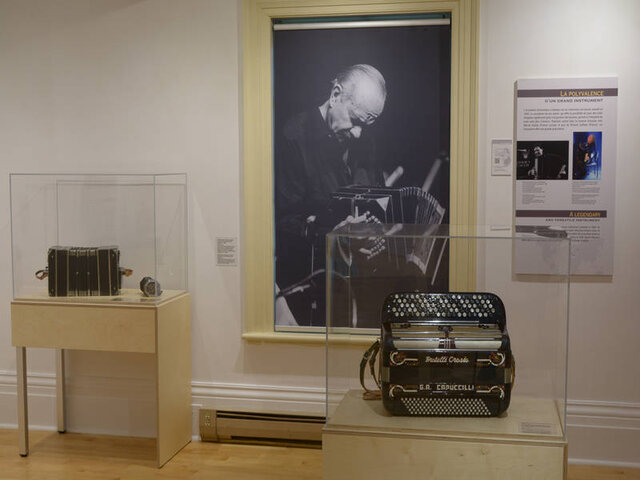 Exposition L'accordéon sous toutes ses notes&nbsp;&nbsp;&nbsp;&copy; J.Simard