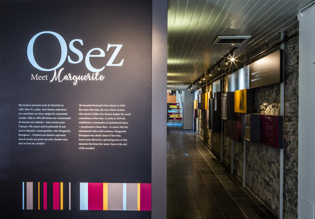 Site historique Marguerite-Bourgeoys - Osez Marguerite! Intro&nbsp;&nbsp;&nbsp;&copy; Mathieu Rivard