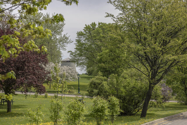 Tour Martello 1 des plaines d'Abraham&nbsp;&nbsp;&nbsp;&copy; Commission des champs de bataille nationaux