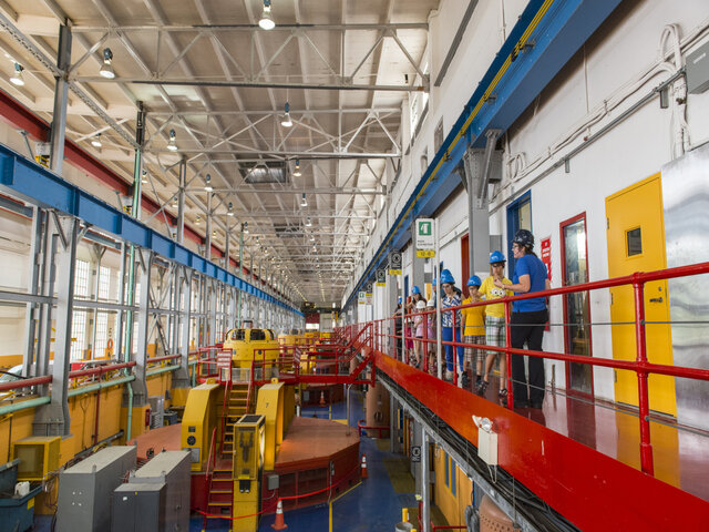 Visite guidée intérieure&nbsp;&nbsp;&nbsp;&copy; Hydro-Québec