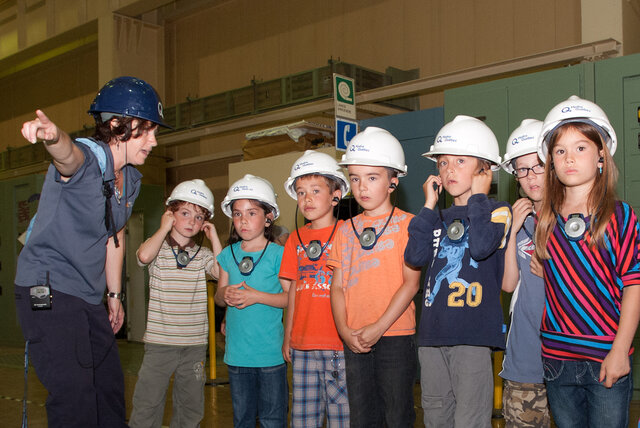 Visite scolaire&nbsp;&nbsp;&nbsp;&copy; Hydro-Québec