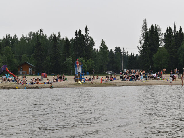 Plage municipale Lac Beauchamp&nbsp;&nbsp;&nbsp;&copy; S-A.Faucher