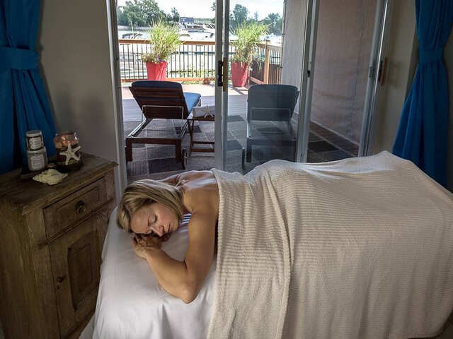 Salle de soins&nbsp;&nbsp;&nbsp;&copy; Auberge Handfield