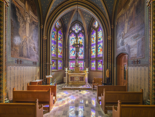 Chapelle de l'archevêché de Sherbrooke&nbsp;&nbsp;&nbsp;&copy; Archidiocèse de Sherbrooke