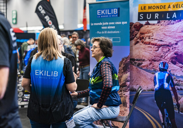 Salon du vélo de Montréal 2024&nbsp;&nbsp;&nbsp;&copy; Salon du vélo de Montréal