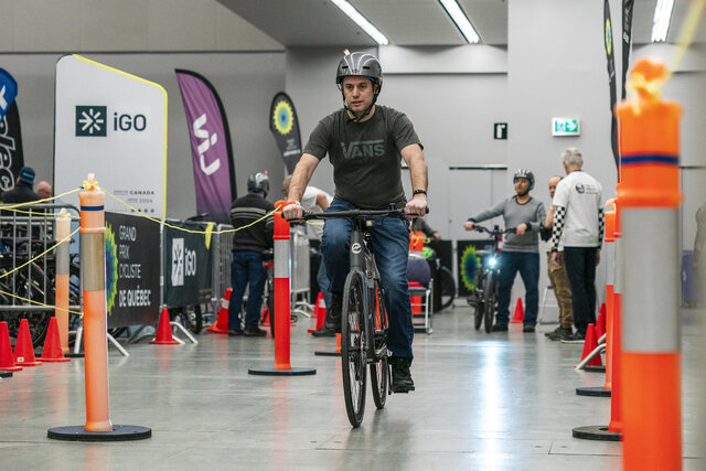 Salon du vélo de Montréal 2024&nbsp;&nbsp;&nbsp;&copy; Salon du vélo de Montréal