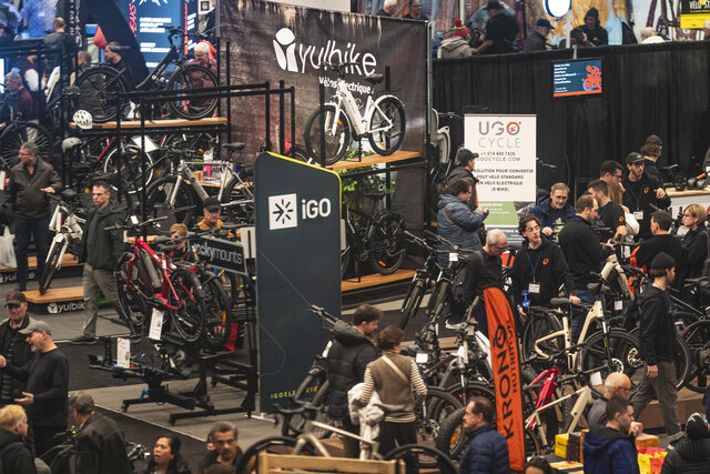 Salon du vélo de Montréal 2024&nbsp;&nbsp;&nbsp;&copy; Salon du vélo de Montréal