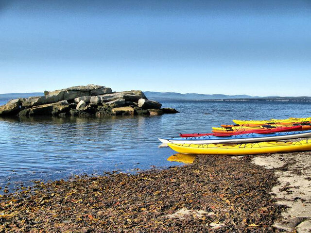 Kayak&nbsp;&nbsp;&nbsp;&copy; Aube sur mer
