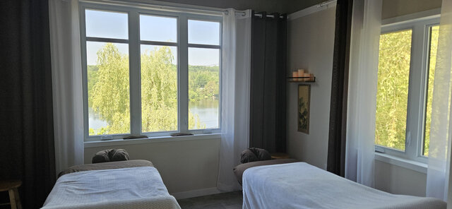Salle de massage&nbsp;&nbsp;&nbsp;&copy; D.Plante
