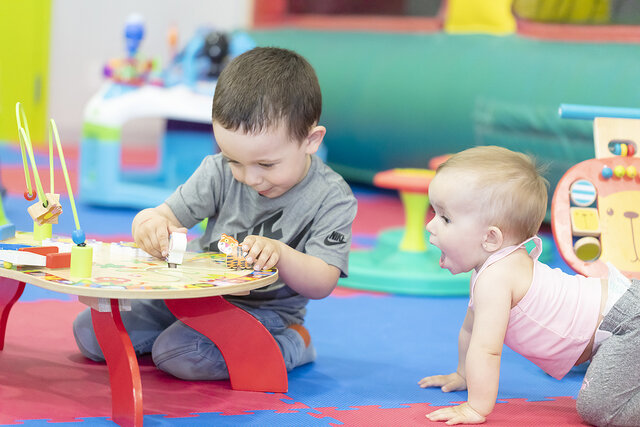 Zone Le Champion - Âge préscolaire (0-4 ans)&nbsp;&nbsp;&nbsp;&copy; Zükari - Centre d'amusement