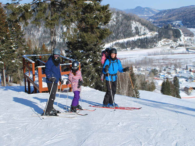 Famille au sommet&nbsp;&nbsp;&nbsp;&copy; P.LeBlanc