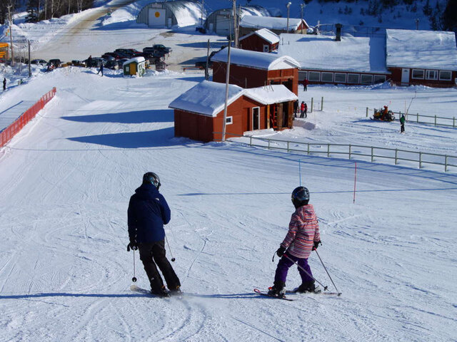 Les début en ski&nbsp;&nbsp;&nbsp;&copy; P.LeBlanc