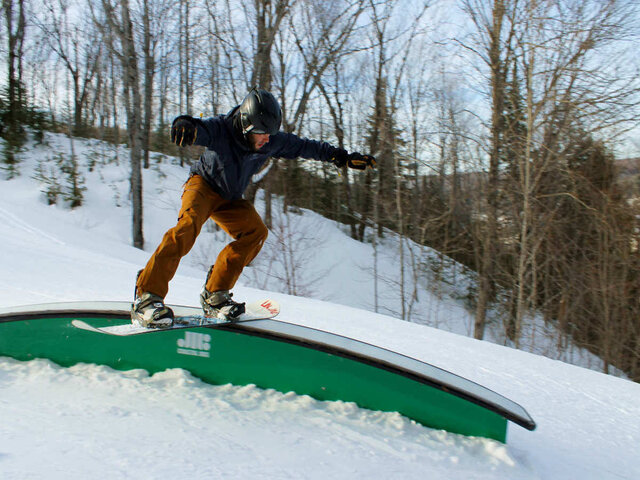 Parc à neige&nbsp;&nbsp;&nbsp;&copy; P.LeBlanc