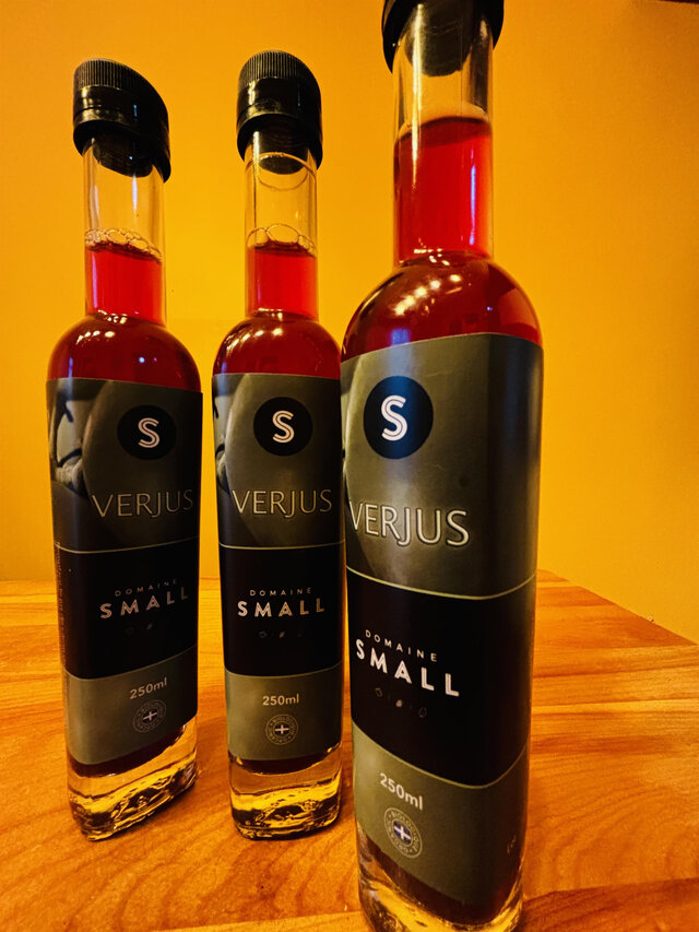 Verjus&nbsp;&nbsp;&nbsp;&copy; Domaine Small