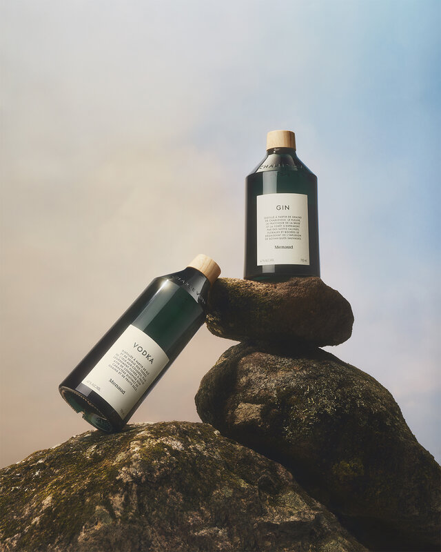 Gin et Vodka Menaud&nbsp;&nbsp;&nbsp;&copy; Menaud