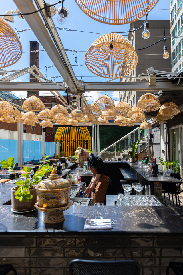 Restaurant Siam - Bar extérieur&nbsp;&nbsp;&nbsp;&copy; Siam
