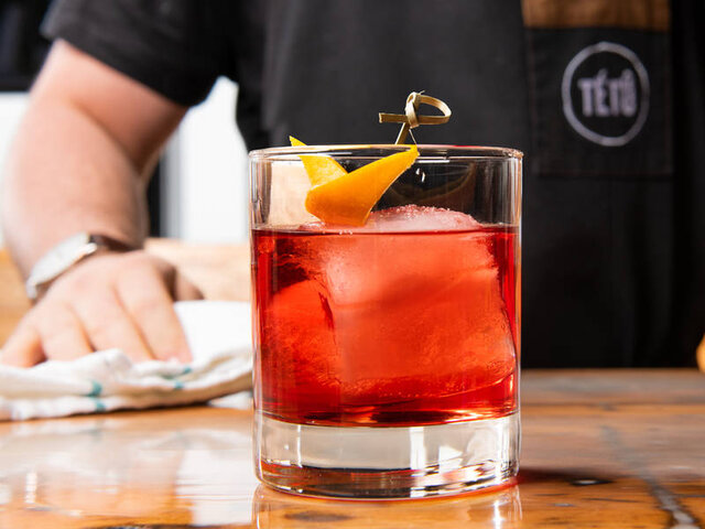 Cocktail maison&nbsp;&nbsp;&nbsp;&copy; TÉTÛ Taverne gaspésienne
