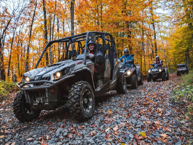 Excursion automne - Quads et côte-à-côtes