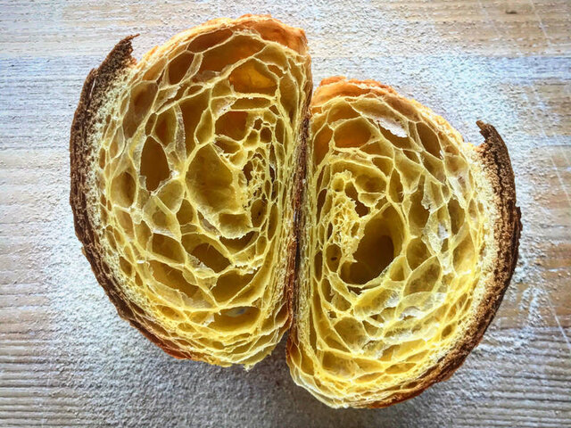Croissant carotte et sucre d'érable&nbsp;&nbsp;&nbsp;&copy; A.Elbilia