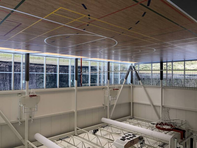 Gymnase intérieur