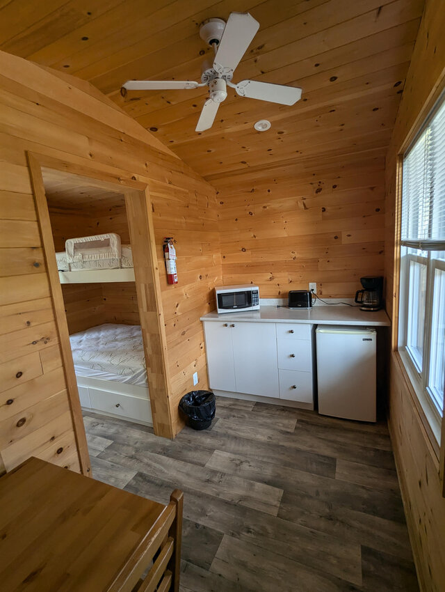 Cabines intérieur&nbsp;&nbsp;&nbsp;&copy; Camping La Conception