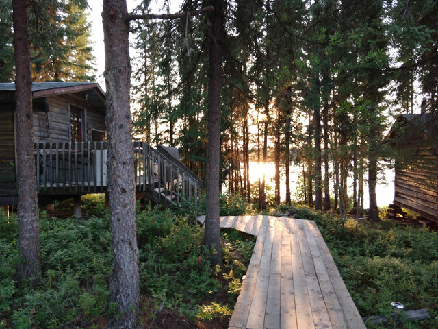 Chalets au bord de l'eau&nbsp;&nbsp;&nbsp;&copy; Obatogamau Lodge