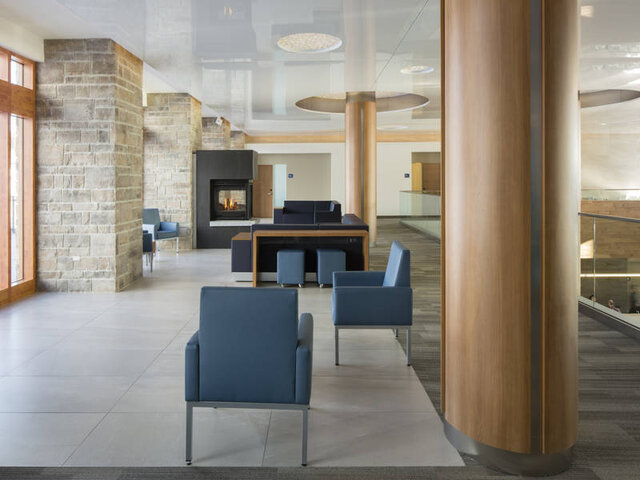 Hôtel mezzanine&nbsp;&nbsp;&nbsp;&copy; S. Groleau