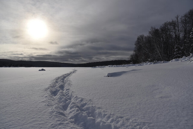 Paradis de la randonnée hivernale&nbsp;&nbsp;&nbsp;&copy; Le Repère du Lac Kiamika