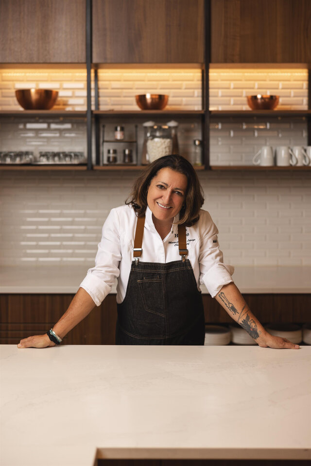 Chef Marie-Chantal Lepage&nbsp;&nbsp;&nbsp;&copy; S.Audet