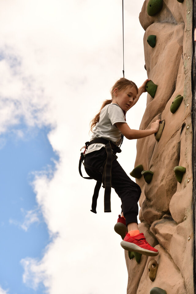 Escalade pour enfants&nbsp;&nbsp;&nbsp;&copy; Émilie Hébert-Larue