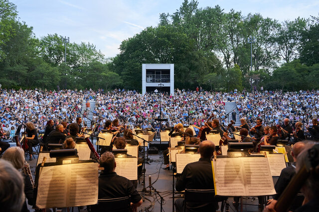 Théâtre de Verdure - Orchestre Métropolitain&nbsp;&nbsp;&nbsp;&copy; S.Légaré/Ville de Montréal