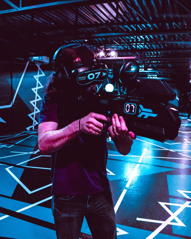 Réalité Virtuelle Zero Latency - Joueur&nbsp;&nbsp;&nbsp;&copy; Réalité Virtuelle Zero Latency