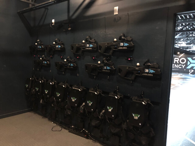 Réalité Virtuelle Zero Latency - Équipement&nbsp;&nbsp;&nbsp;&copy; Réalité Virtuelle Zero Latency