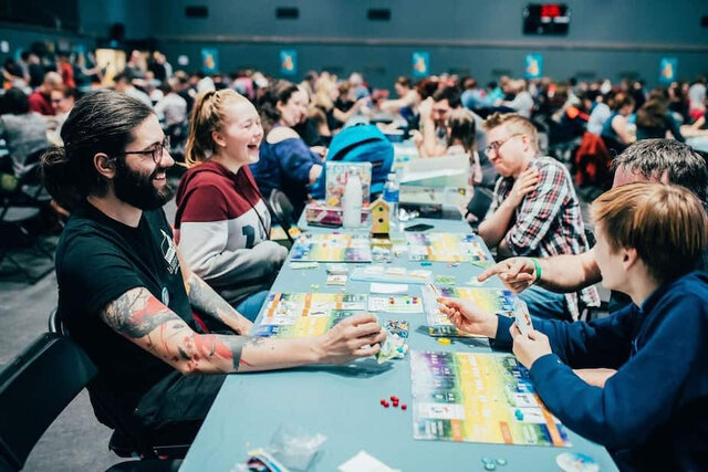 Salon du jeu de société de Montréal - Jeu de société&nbsp;&nbsp;&nbsp;&copy; Festival MTL joue 2018 - Caroline Perron