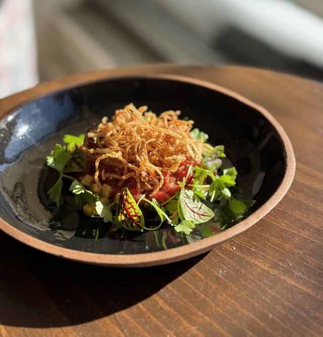 Restaurant Claire Jacques - Tartare de boeuf&nbsp;&nbsp;&nbsp;&copy; Claire Jacques