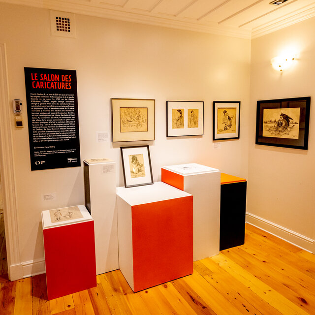 Le Salon des Caricatures&nbsp;&nbsp;&nbsp;&copy; Maison de la BD