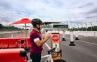 Circuit Gilles-Villeneuve - Cyliste&nbsp;&nbsp;&nbsp;&copy; Myriam Baril-Tessier