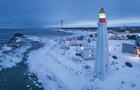 Phare à l'hiver&nbsp;&nbsp;&nbsp;&copy; P.Matte