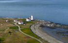 Vue aérienne&nbsp;&nbsp;&nbsp;&copy; La Station du Phare de l'île Verte