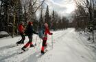 Raquette au Parc national de Frontenac&nbsp;&nbsp;&nbsp;&copy; M.Loiselle