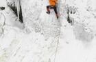 Escalade de glace, Cantons-de-l'Est&nbsp;&nbsp;&nbsp;&copy; Parc de la Gorge de Coaticook