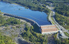 Vue aérienne de la centrale Rapides-Farmer&nbsp;&nbsp;&nbsp;&copy; Hydro-Québec