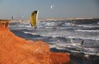 Kitesurf, Îles-de-la-Madeleine&nbsp;&nbsp;&nbsp;&copy; Éric Marchand