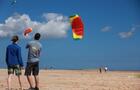 Kite sur la plage, Îles-de-la-Madeleine&nbsp;&nbsp;&nbsp;&copy; Éric Marchand