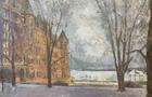 Le chateau en hiver&nbsp;&nbsp;&nbsp;&copy; B.Saly