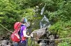 Randonnée et chute, Gaspésie&nbsp;&nbsp;&nbsp;&copy; Sentier International des Appalaches