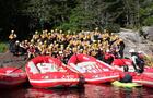 Rafting activité groupe, Québec&nbsp;&nbsp;&nbsp;&copy; Expéditions Nouvelle Vague