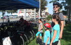 Festijazz à vélo en famille