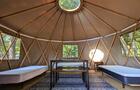 yourte intérieur&nbsp;&nbsp;&nbsp;&copy; Camping La Conception